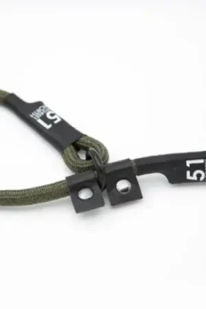 51 Wanderful Collar Nylon Rope Khaki 30-35 cm x 8 mm Direct Beschikbaar